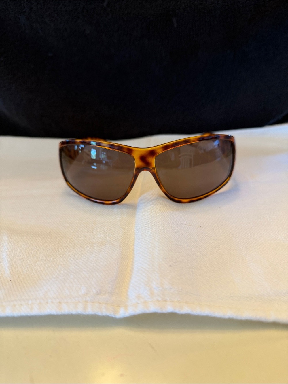 Dolce & Gabbana Tortoiseshell Frame Sunglasses with Brown Lenses